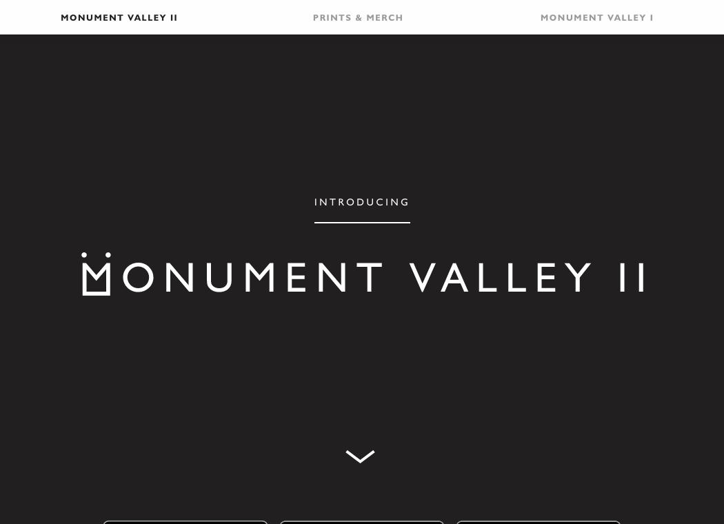 Monument Valley　公式サイト